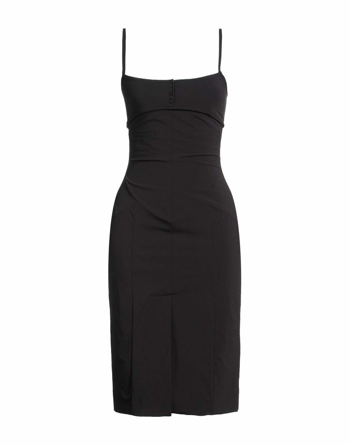 Priscavera Womens Midi dress in Black