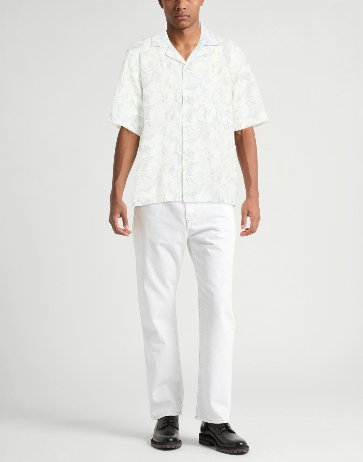 Eleventy Mens Shirt in White
