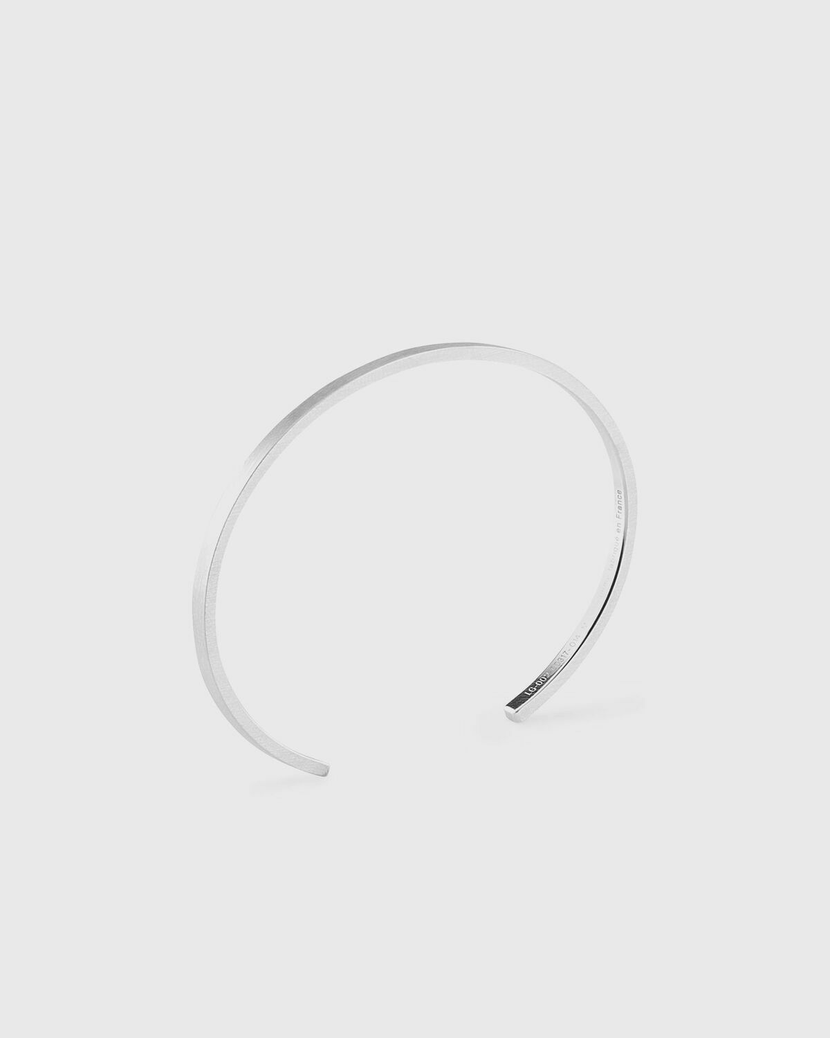 7g-brushed-sterling silver-ribbon-bracelet