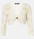 Roberto Cavalli Embellished top