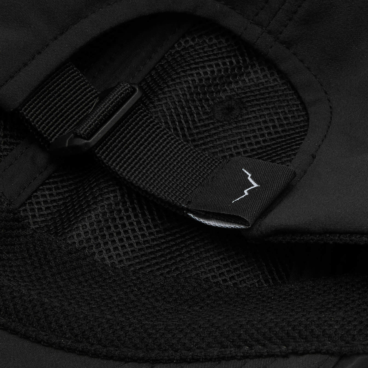 CAYL Men's Stretch Poly Cap in Black 