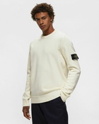 Stone Island Knitwear Lambswool White - Mens - Pullovers