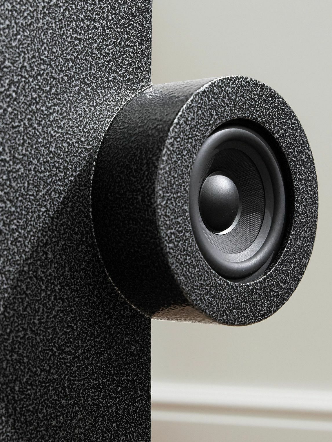 TRANSPARENT SPEAKER - Brutalist Recycled-Aluminium Speaker