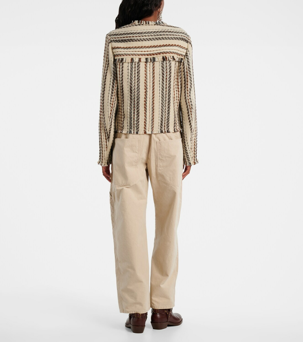 Marant Etoile Izaria cotton and wool-blend jacket
