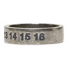 Maison Margiela Silver Logo Ring