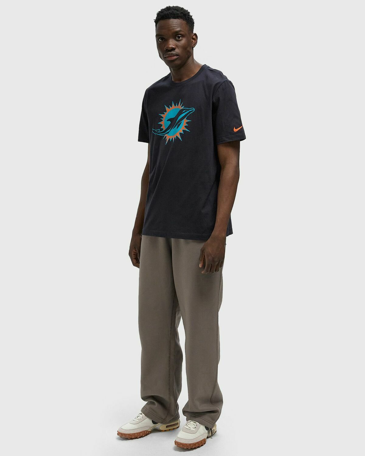 Nike NFL Miami Dolphins Rivalry Essentials T-Shirt Black Mens