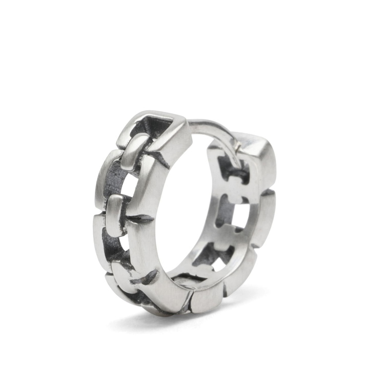 Photo: Serge DeNimes Men's Bond Earring in Silver 