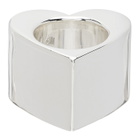 Uncommon Matters Silver Vertex Ring