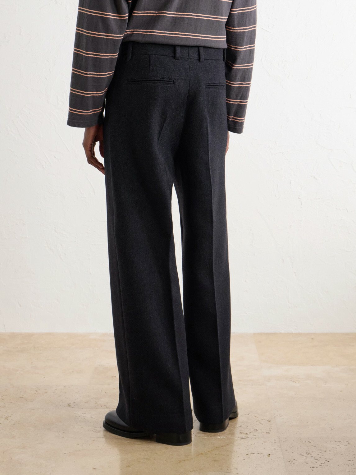 Jacquemus - Tempo Wide-Leg Wool-Blend Woven Trousers - Gray