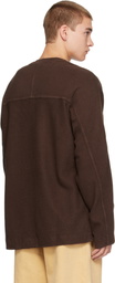 CASEY CASEY Brown Workwear Sweatshirt
