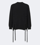 Simone Rocha Braided wool-blend sweater