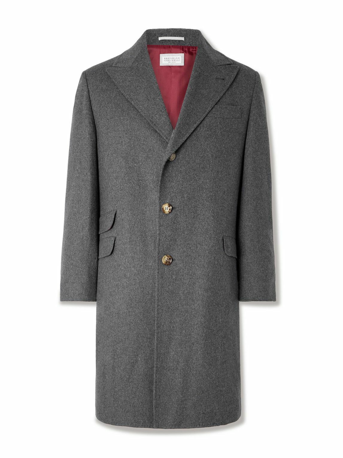 コート Brunello Cucinelli Double-Breasted Wool Coat Brunello Cucinelli double-breasted Wool Coat | Green | FARFETCH