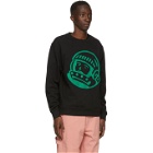 Billionaire Boys Club Black Embroidered Astro Sweatshirt