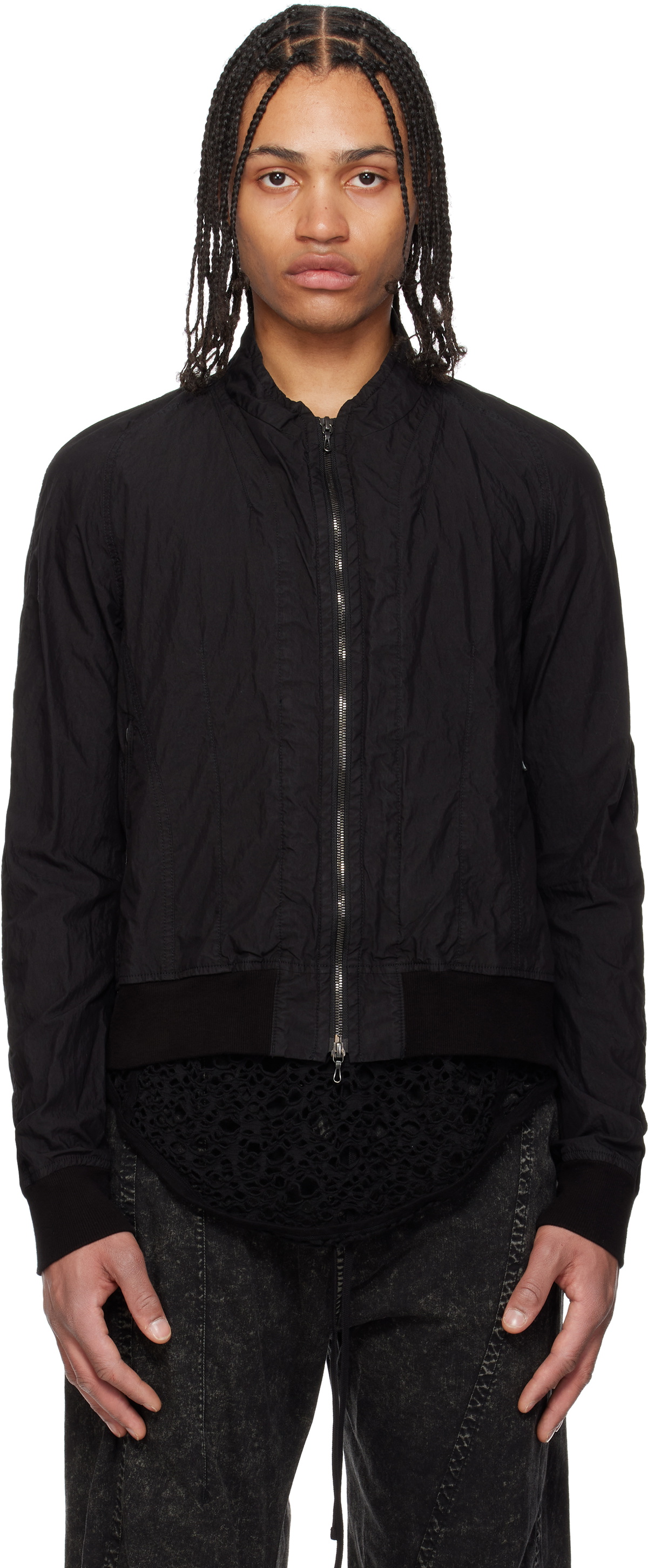 Julius Black MA-1 Bomber Jacket Julius