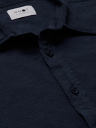 NN07 - Deon Cotton-Jacquard Shirt - Blue