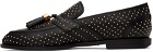 Human Recreational Services Black Stud Del Rey Loafers