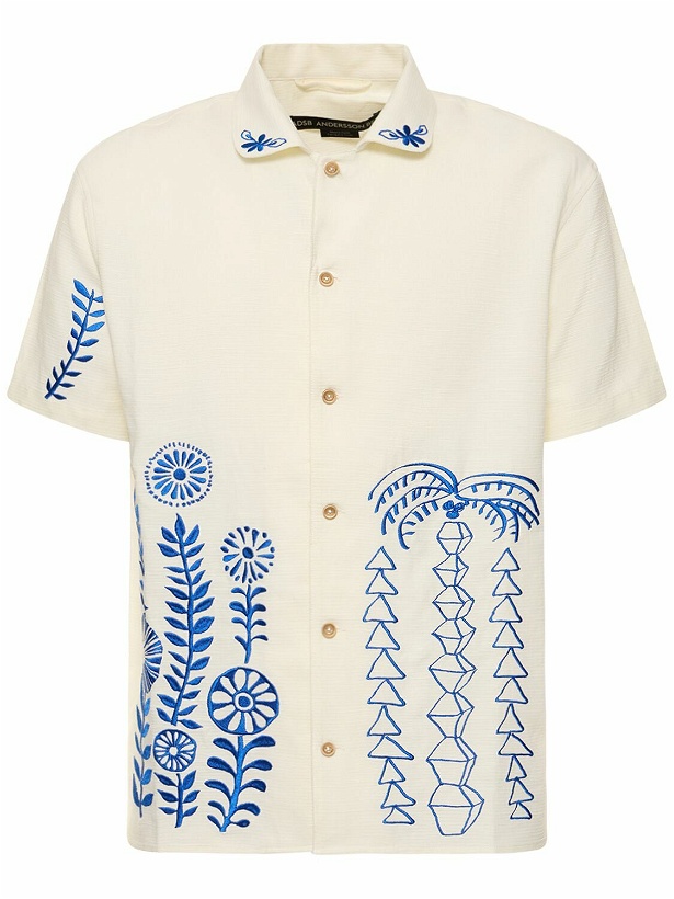 Photo: ANDERSSON BELL - May Embroidered Linen & Cotton Shirt