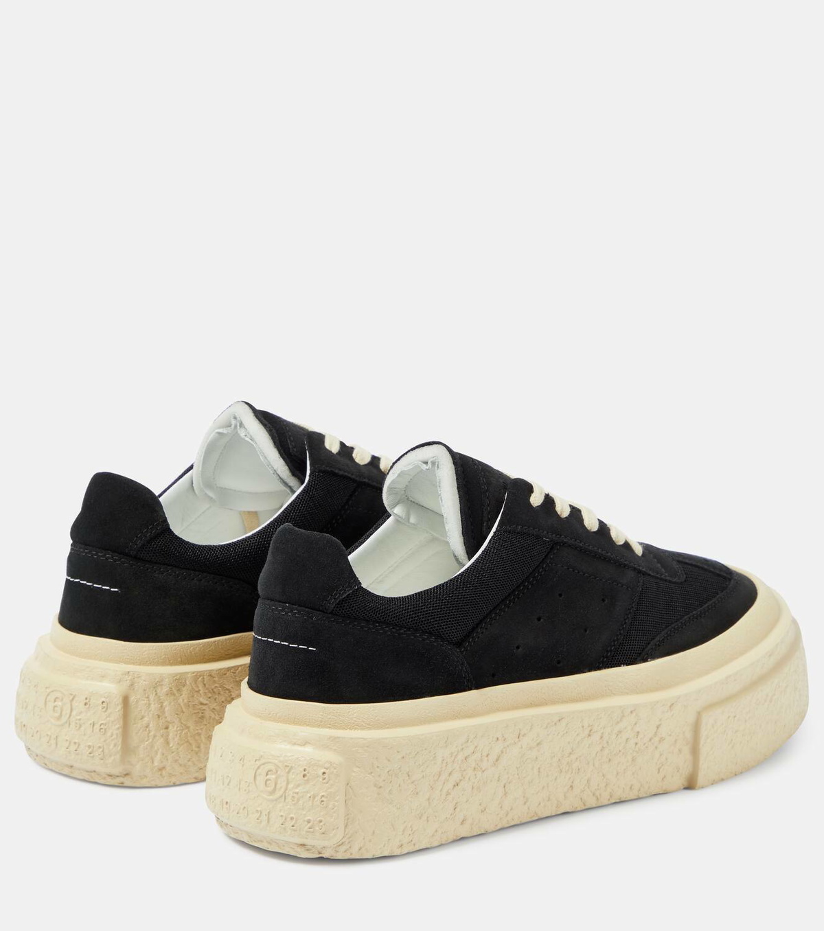 mm6 maison margiela platform sneakers