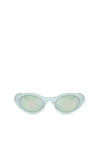 Diesel Wrap-around shape sunglasses - Sunglasses - Unisex - Blue