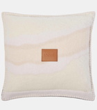 Loewe Alpaca and wool-blend cushion