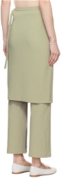 Youth Beige Layered Trousers