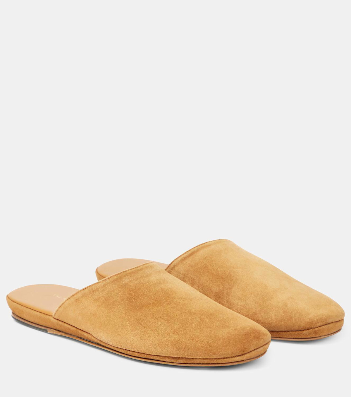 The Row Franco suede slippers The Row