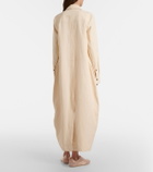 Jil Sander Oversized linen shirt dress