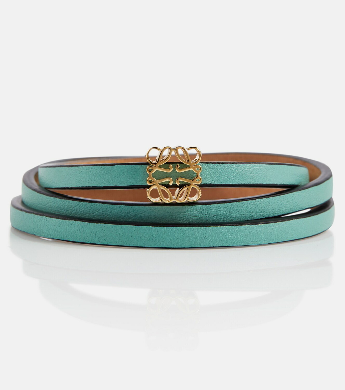 Loewe - Anagram leather bangle Loewe