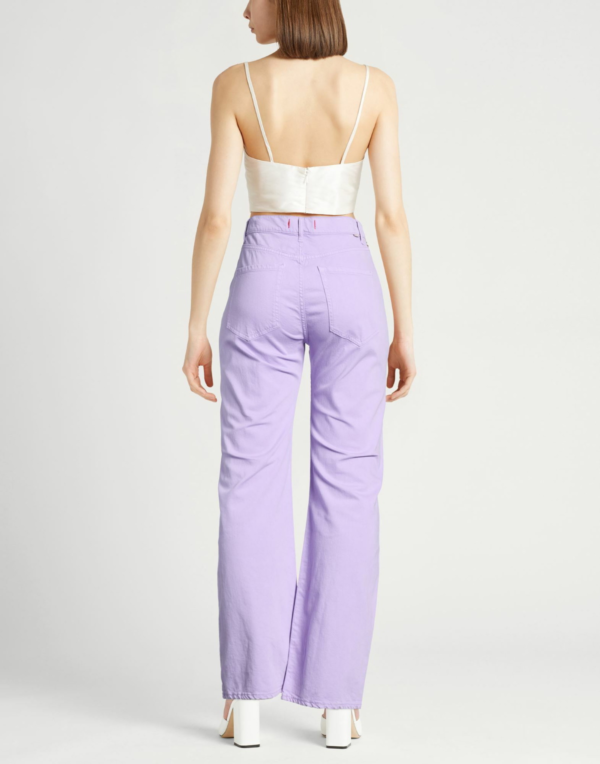 Jucca Womens Jeans Lilac