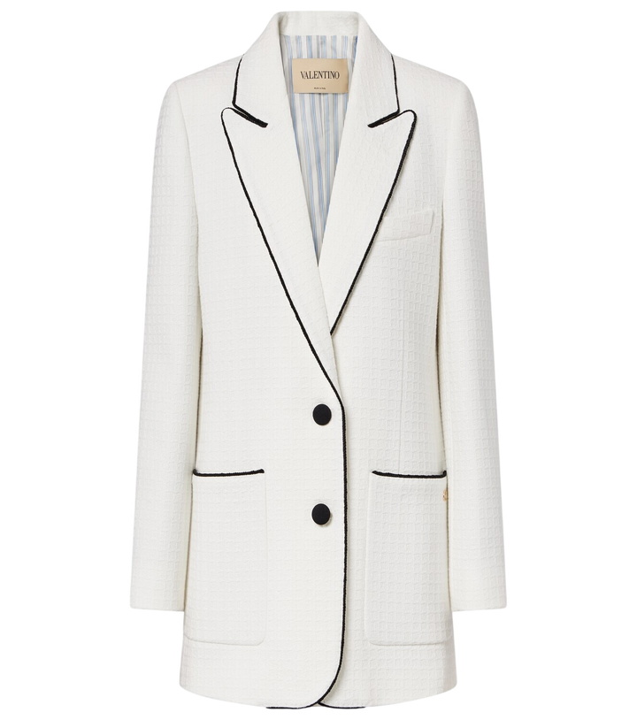 Photo: Valentino Cotton tweed jacket