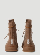 1992 Canvas Boots in Brown