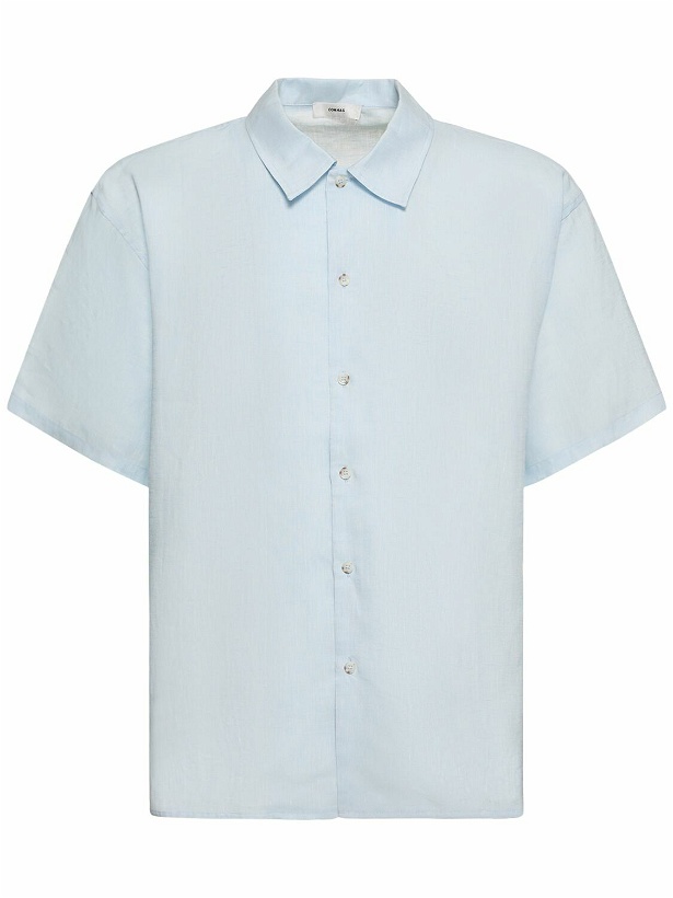 Photo: COMMAS - Oversize Linen Short Sleeve Shirt
