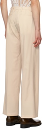 CMMN SWDN Beige Otto Trousers