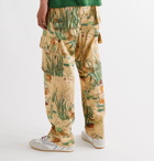 Moncler Genius - 1 JW Anderson Printed Cotton-Twill Cargo Trousers - Neutrals