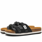 Novesta Men's Partisan Sandal Sneakers in Black