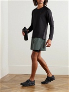 ON - Pace Straight-Leg Layered CleanCloud® Shorts - Gray