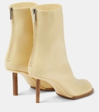 Jacquemus Les Bottines Rond Carré leather ankle boots