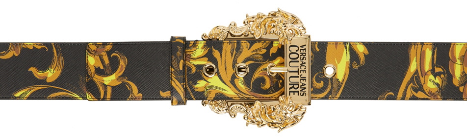 Versace Jeans Couture Black Couture1 Regalia Baroque Belt  display picture 1