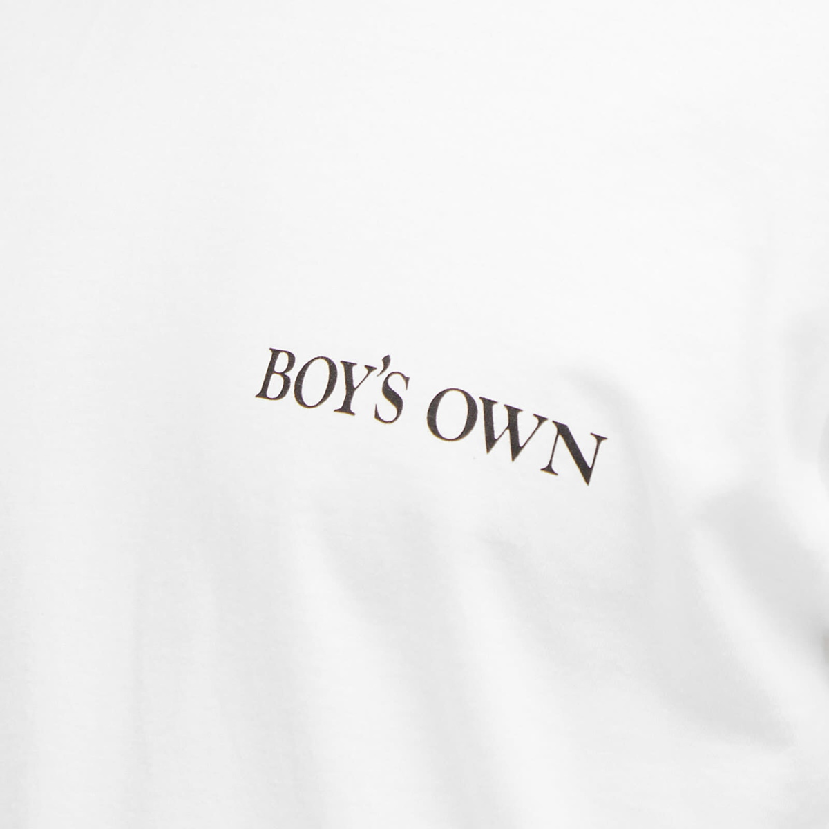 Boys Own Men's Would You Buy A  Scooter Print T-Shirt in White
