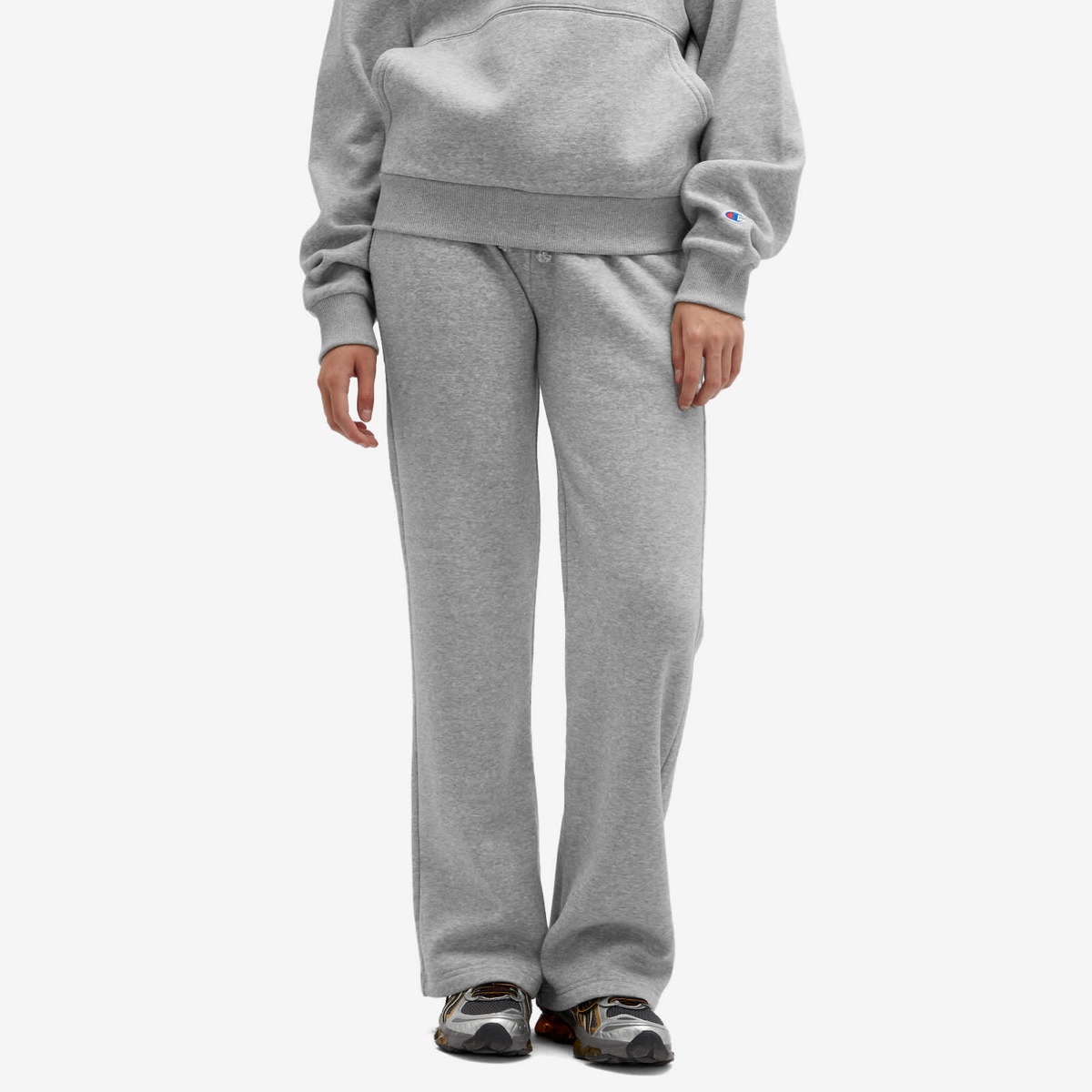 Champion Women's x Guizio Straight Hem Pants in Oxford Grey