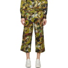 Davi Paris Multicolor Branly Print Trousers