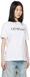 Off-White White Big Bookish Skate T-Shirt