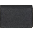 Vivienne Westwood Black Flap Card Holder