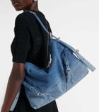 Givenchy Voyou Medium ombré denim shoulder bag