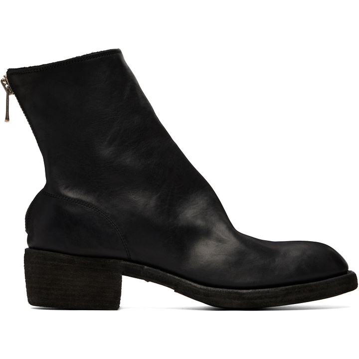 Photo: Guidi Black Back Zip Boots