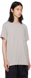 Goldwin Gray Pocket T-Shirt