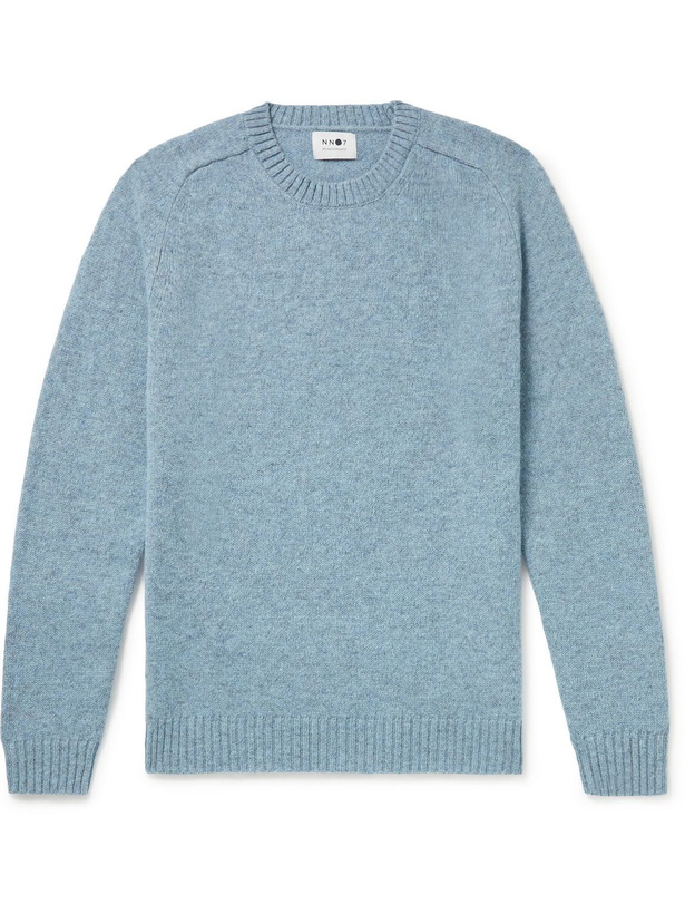 Photo: NN07 - Nathan Wool Sweater - Blue