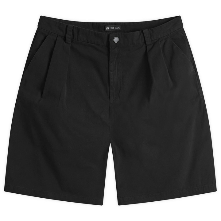 Photo: Han Kjobenhavn Men's Wide Leg Shorts in Black