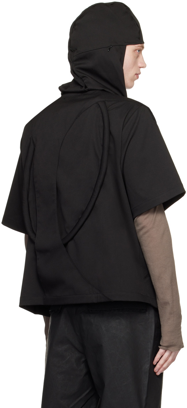 ænrmòus Black Hyperconvex Hoodie