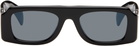 Jil Sander Black Oliver Peoples 'Edition 4' Sculptural Sunglasses